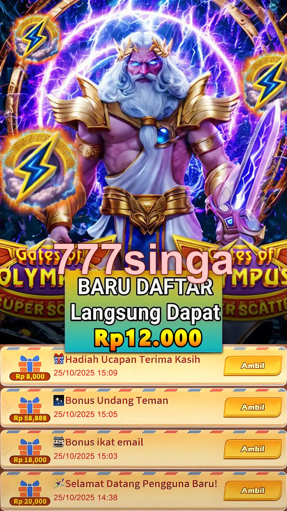 777singa Masuk